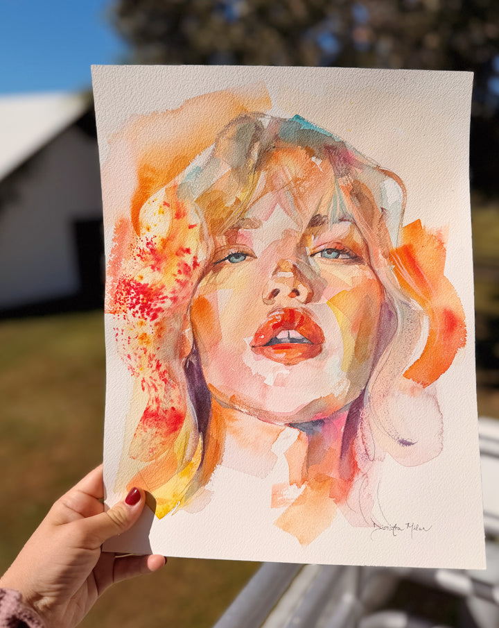 Solace - Watercolor Sketch