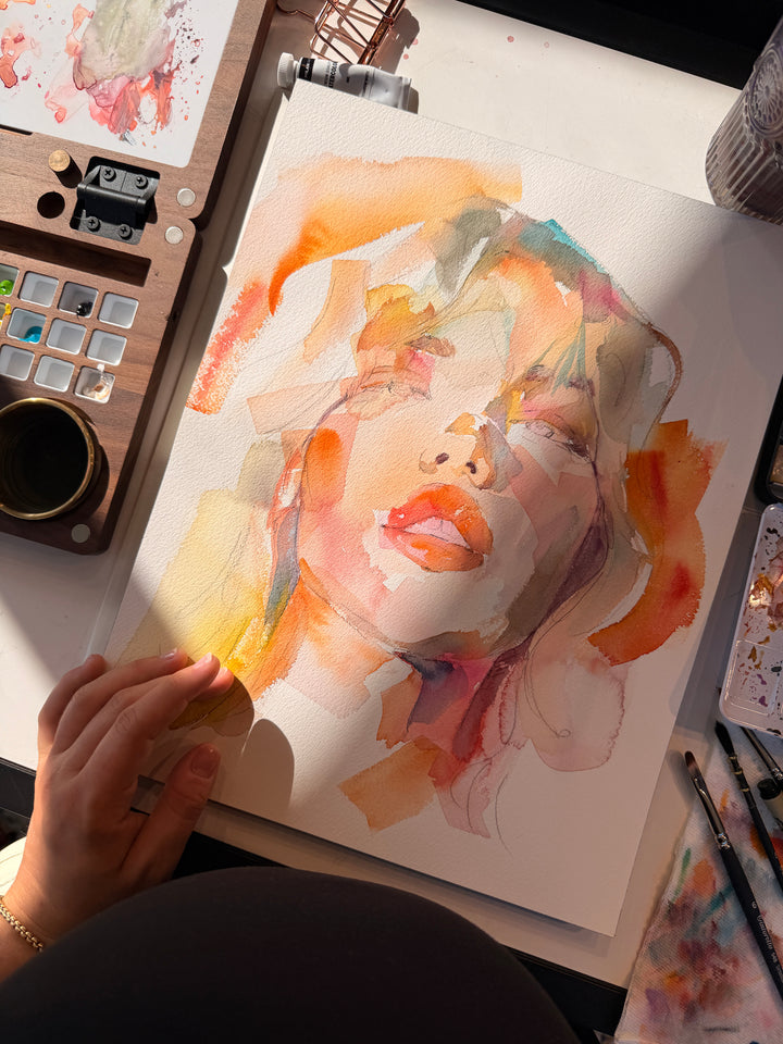 Solace - Watercolor Sketch