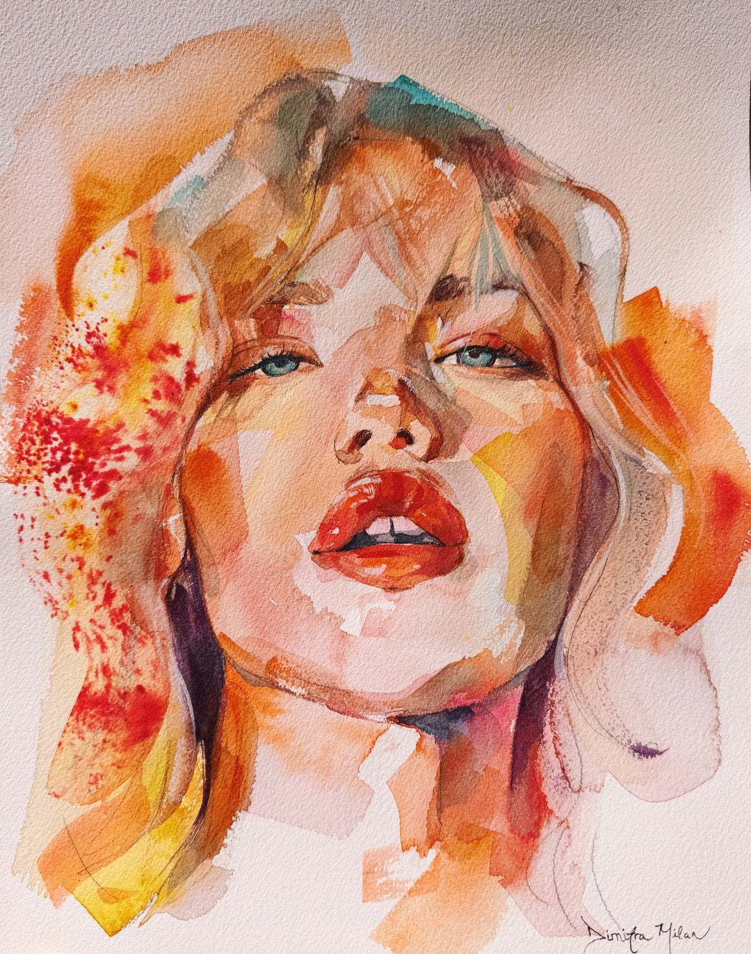 Solace - Watercolor Sketch