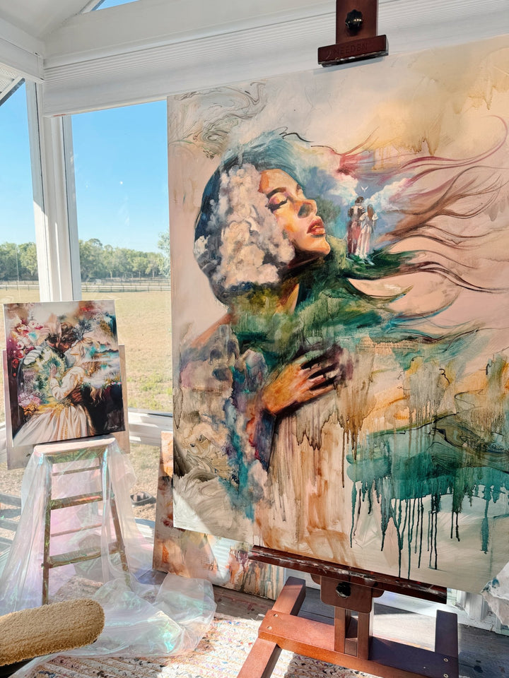 See the Way He Holds My Heart - Dimitra Milan Art