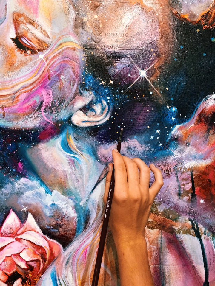 Breathe Your Name - Dimitra Milan Art