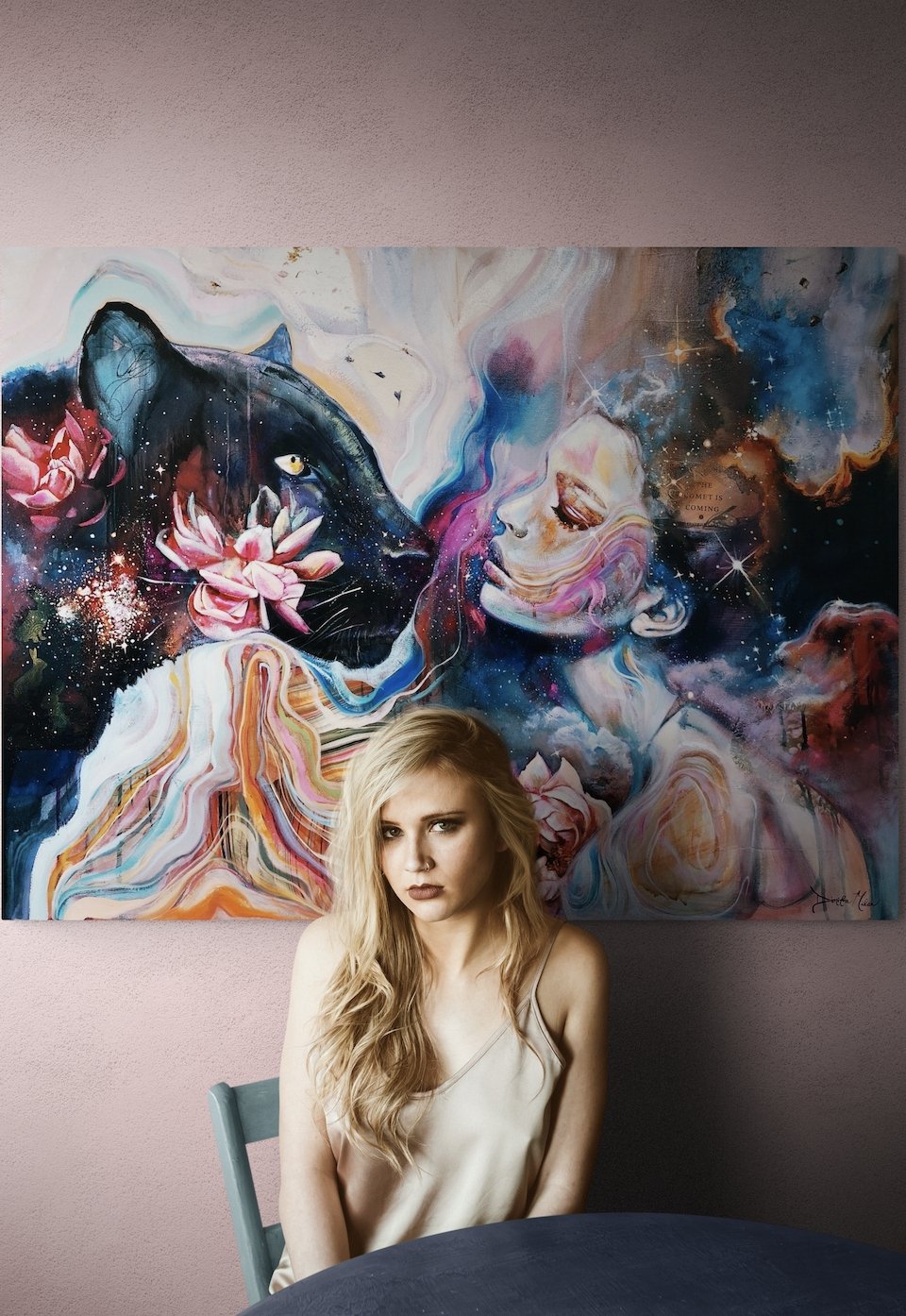 Breathe Your Name - Dimitra Milan Art