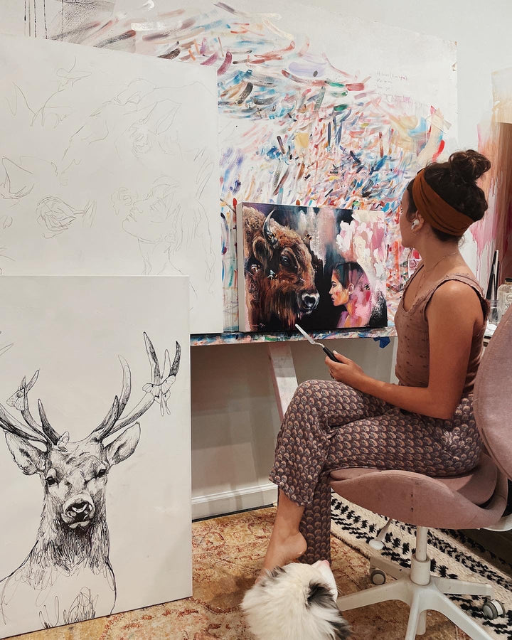 The King is Coming - Dimitra Milan Art