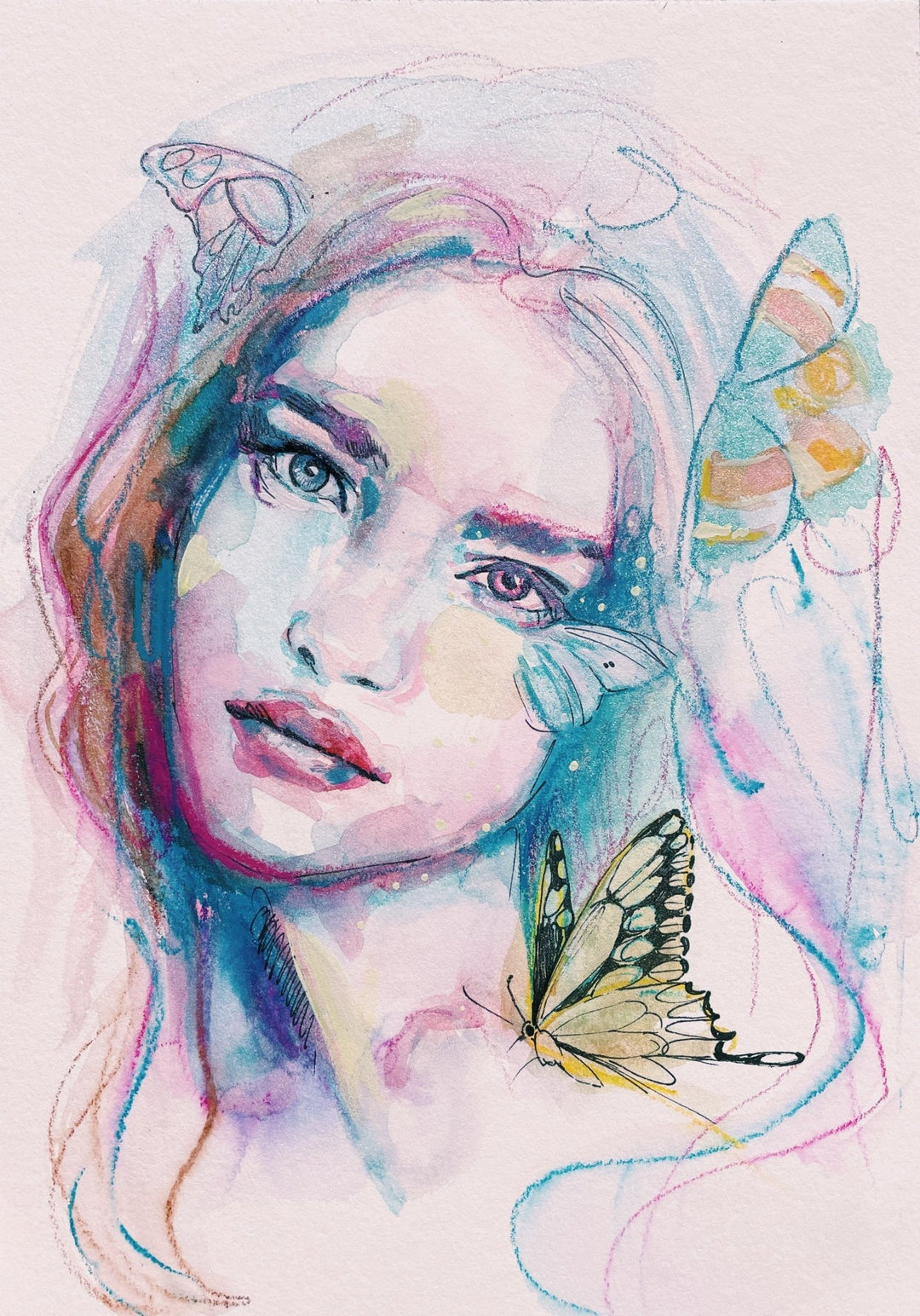 Valley of Butterflies - Dimitra Milan Art