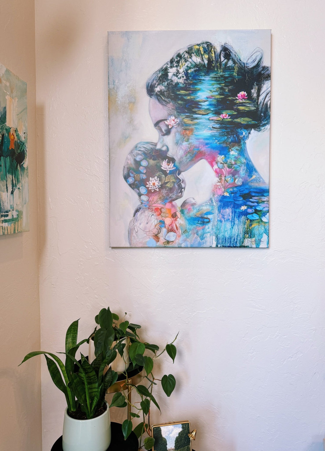Canvas Prints - Born of Light and Love - Dimitra Milan Art