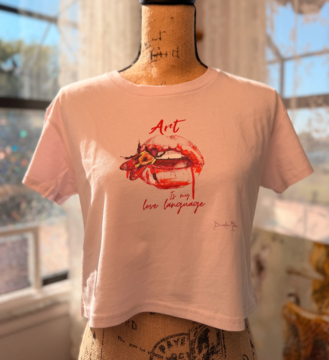 Art is my love language - soft  tee