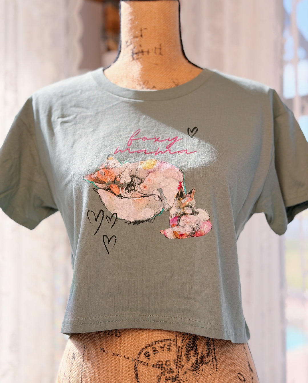 foxy mama- soft tee