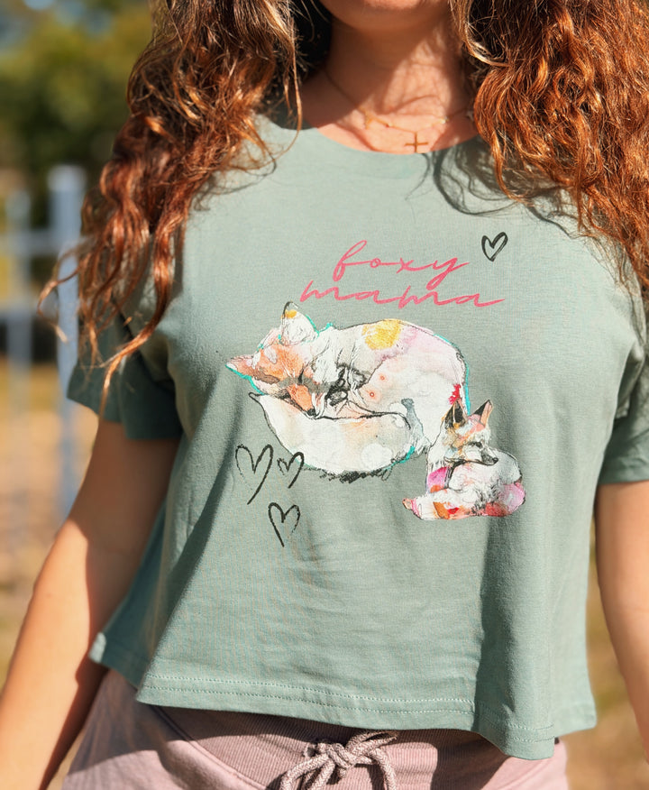 foxy mama- soft tee
