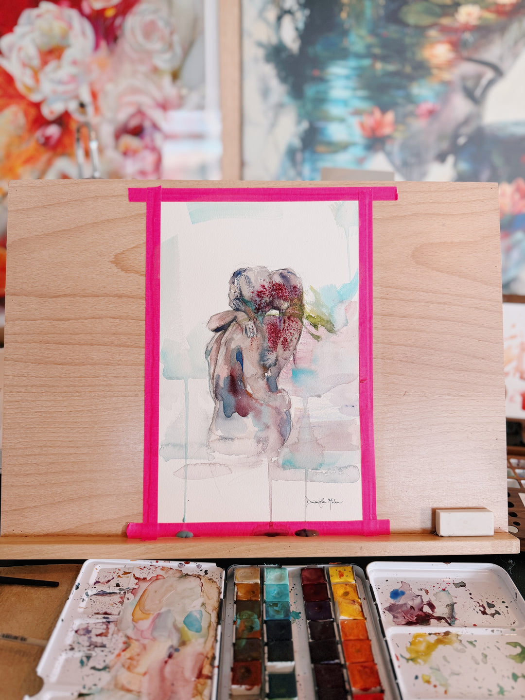 Infinite - Watercolor Sketch