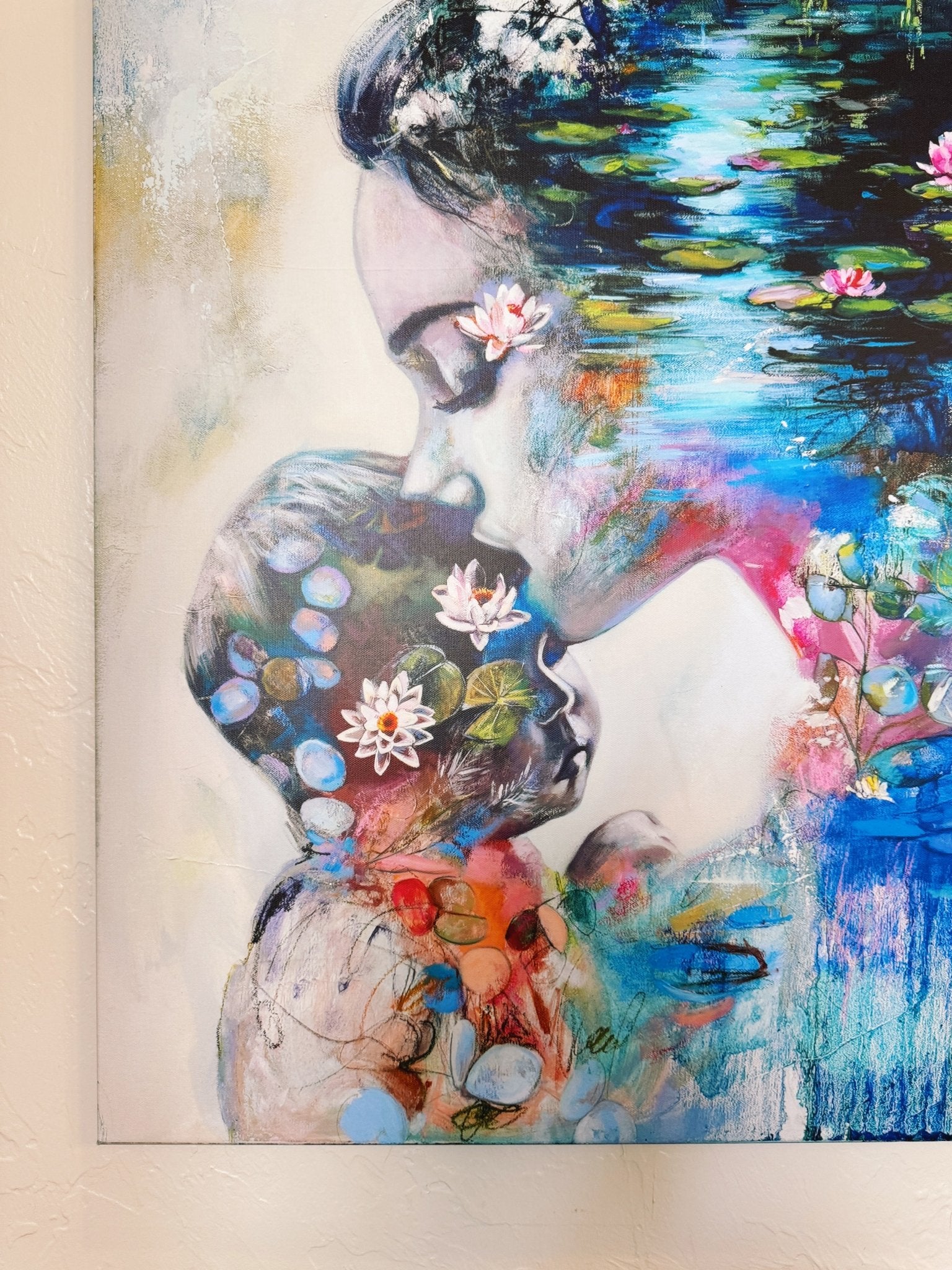 Beside Quiet Waters - Canvas Print - Dimitra Milan Art