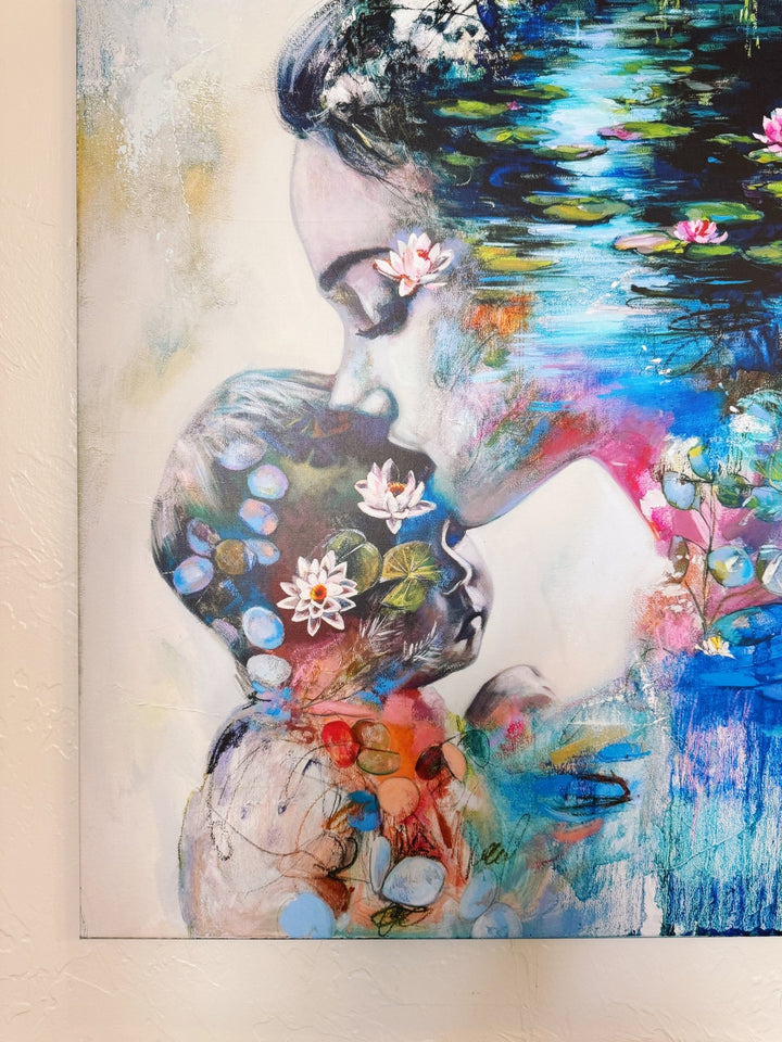 Beside Quiet Waters - Canvas Print - Dimitra Milan Art