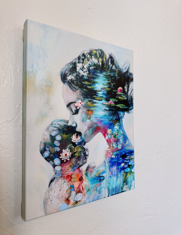 Beside Quiet Waters - Canvas Print - Dimitra Milan Art