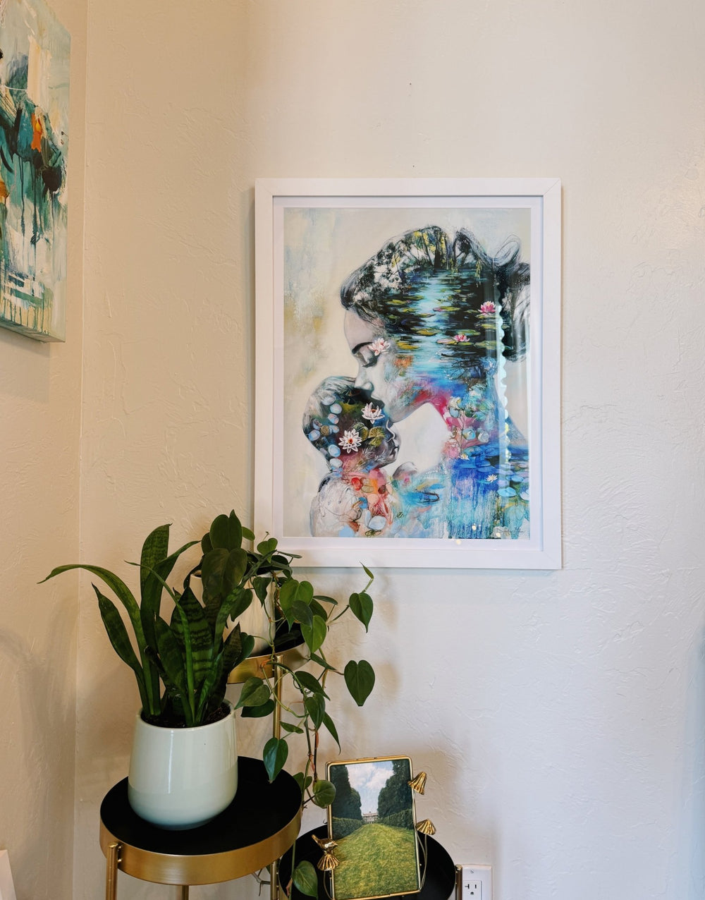 Beside Quiet Waters - Framed Print - Dimitra Milan Art