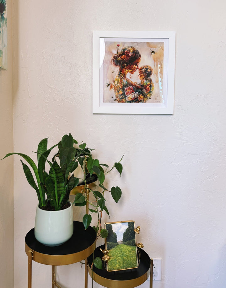 Everlasting Light - Framed Print - Dimitra Milan Art
