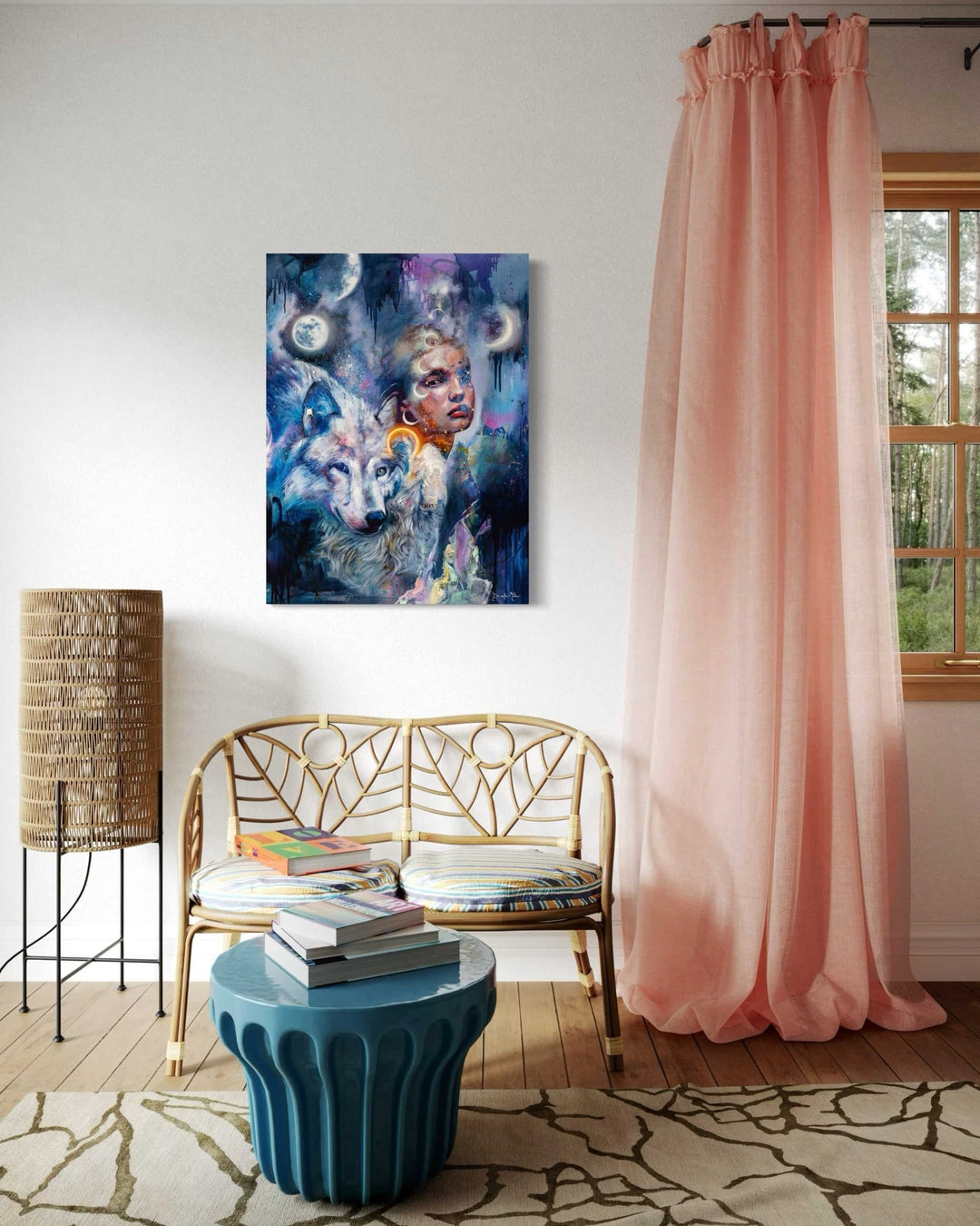 Heavens Reflection - Canvas Print - Dimitra Milan Art