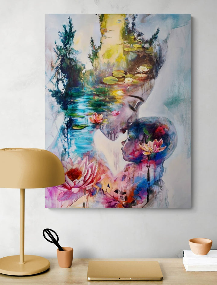 In You, He Lives - Canvas Print - Dimitra Milan Art