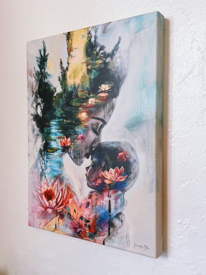In You, He Lives - Canvas Print - Dimitra Milan Art