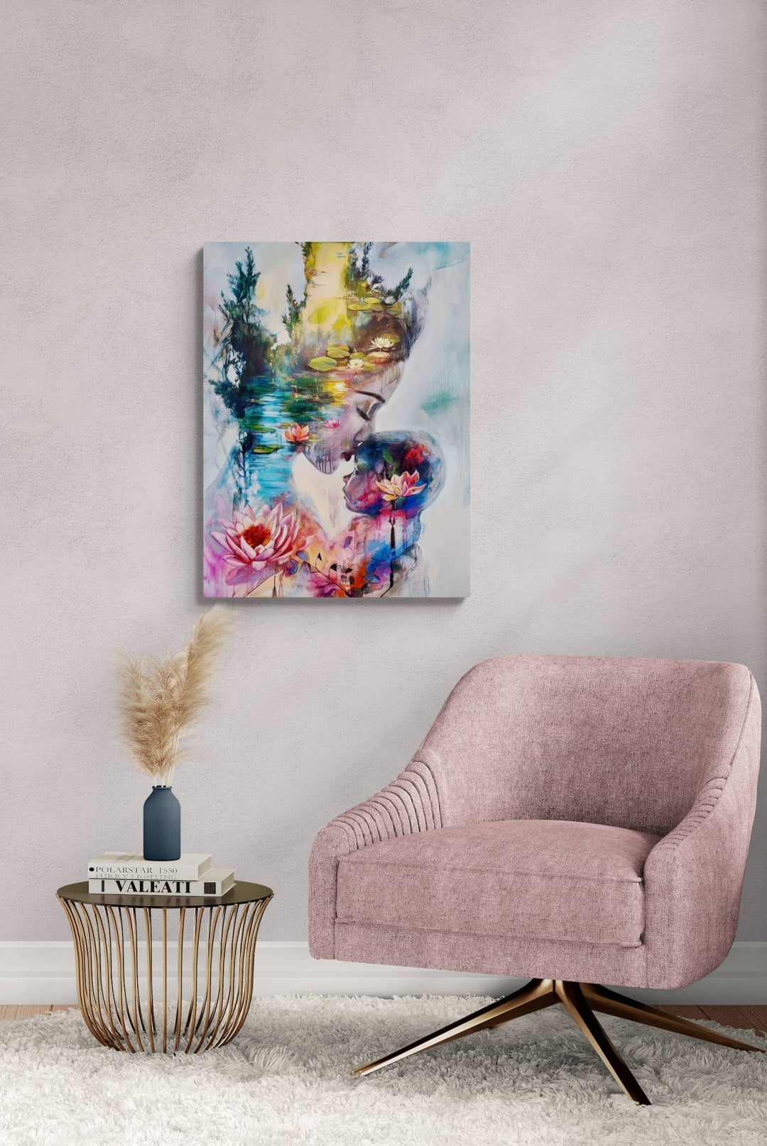 In You, He Lives - Canvas Print - Dimitra Milan Art