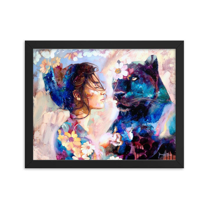 Night Beauty Framed Print - Dimitra Milan Art