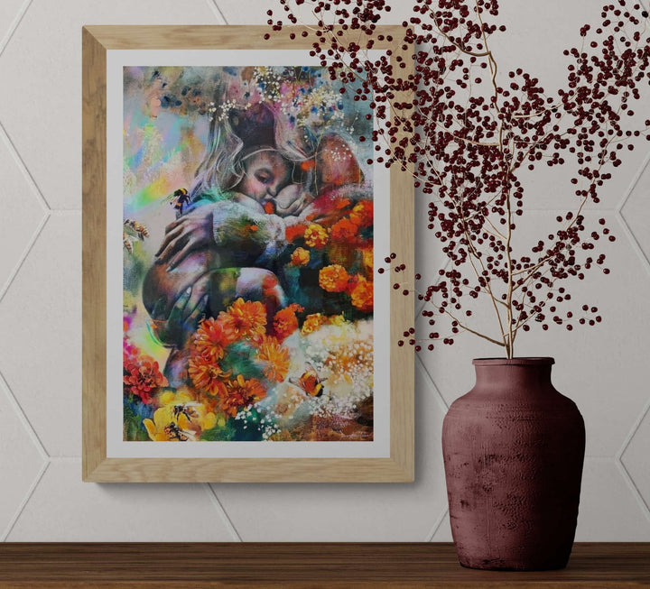 Prodigal Gift - Framed Print - Dimitra Milan Art
