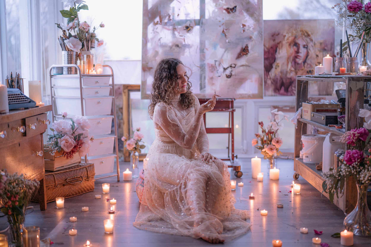 About Dimitra Milan | Fine Artist and Abstract Realism Painter ...
