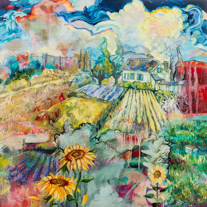 Song of Abundance - Canvas Print - Dimitra Milan Art