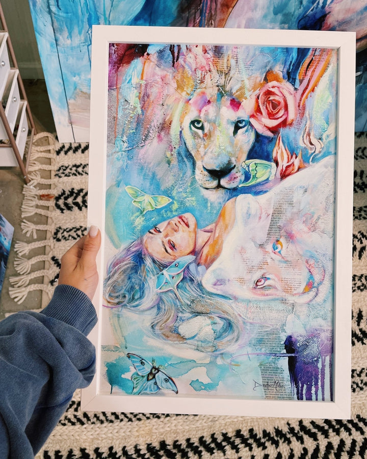 Spirit Awakens Framed Print - Dimitra Milan Art