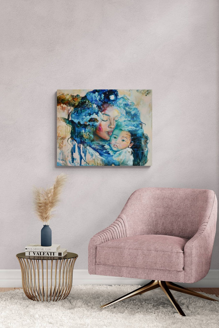 Threads of Heaven - Canvas Print - Dimitra Milan Art