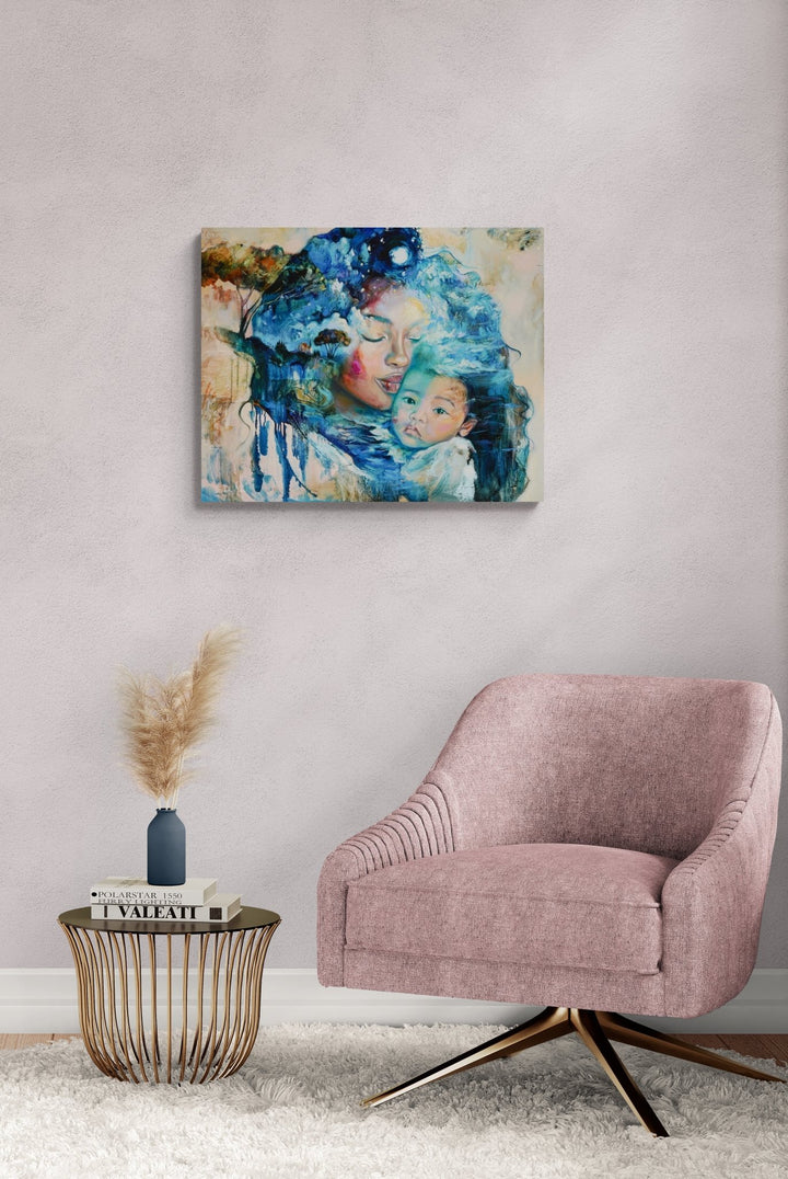 Threads of Heaven - Canvas Print - Dimitra Milan Art
