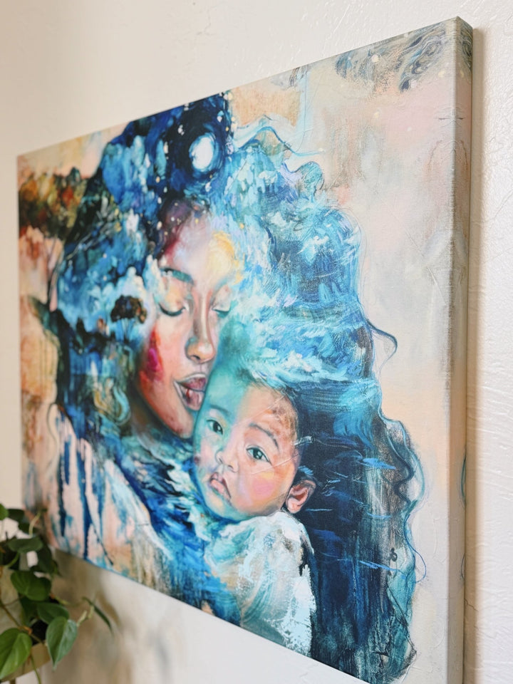 Threads of Heaven - Canvas Print - Dimitra Milan Art