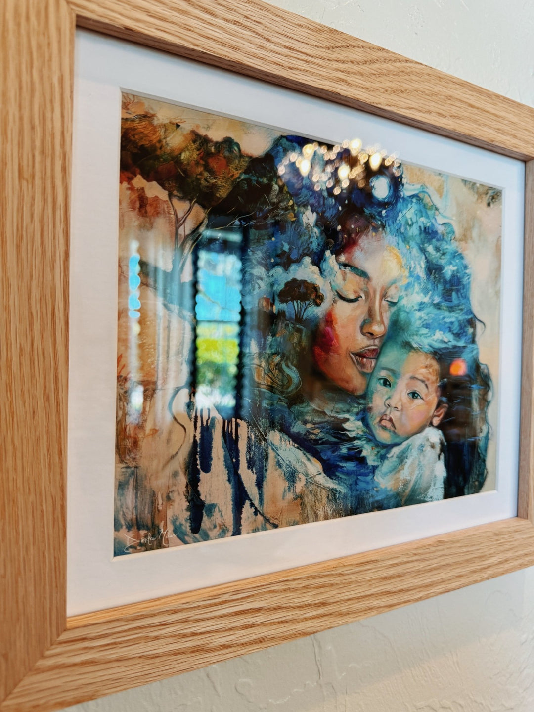 Threads of Heaven - Framed Print - Dimitra Milan Art