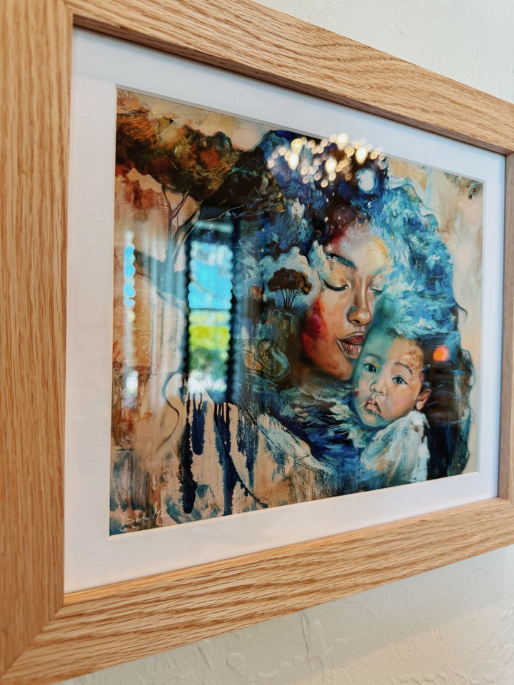 Threads of Heaven - Framed Print - Dimitra Milan Art