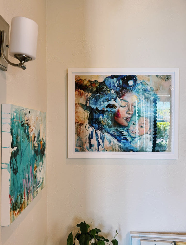 Threads of Heaven - Framed Print - Dimitra Milan Art