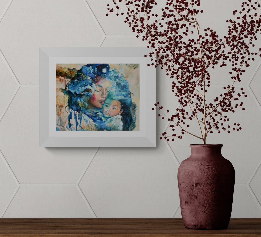 Threads of Heaven - Framed Print - Dimitra Milan Art