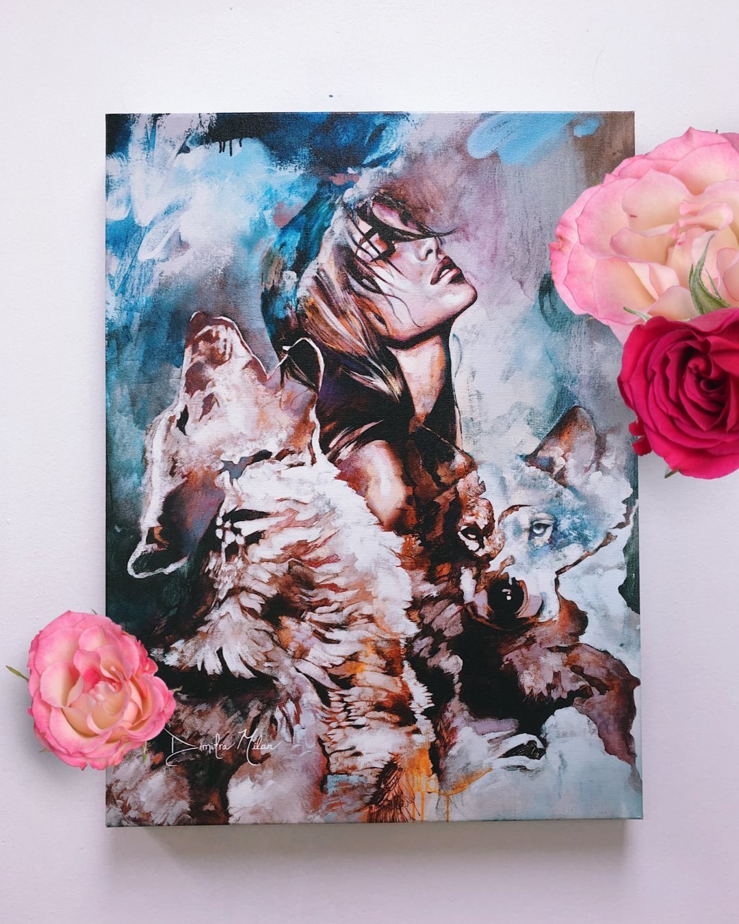 And Ready Canvas Print - Dimitra Milan Art