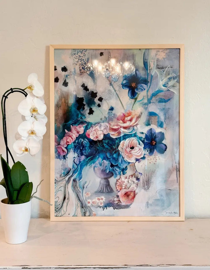 Feast in Faith Framed Print - Dimitra Milan Art