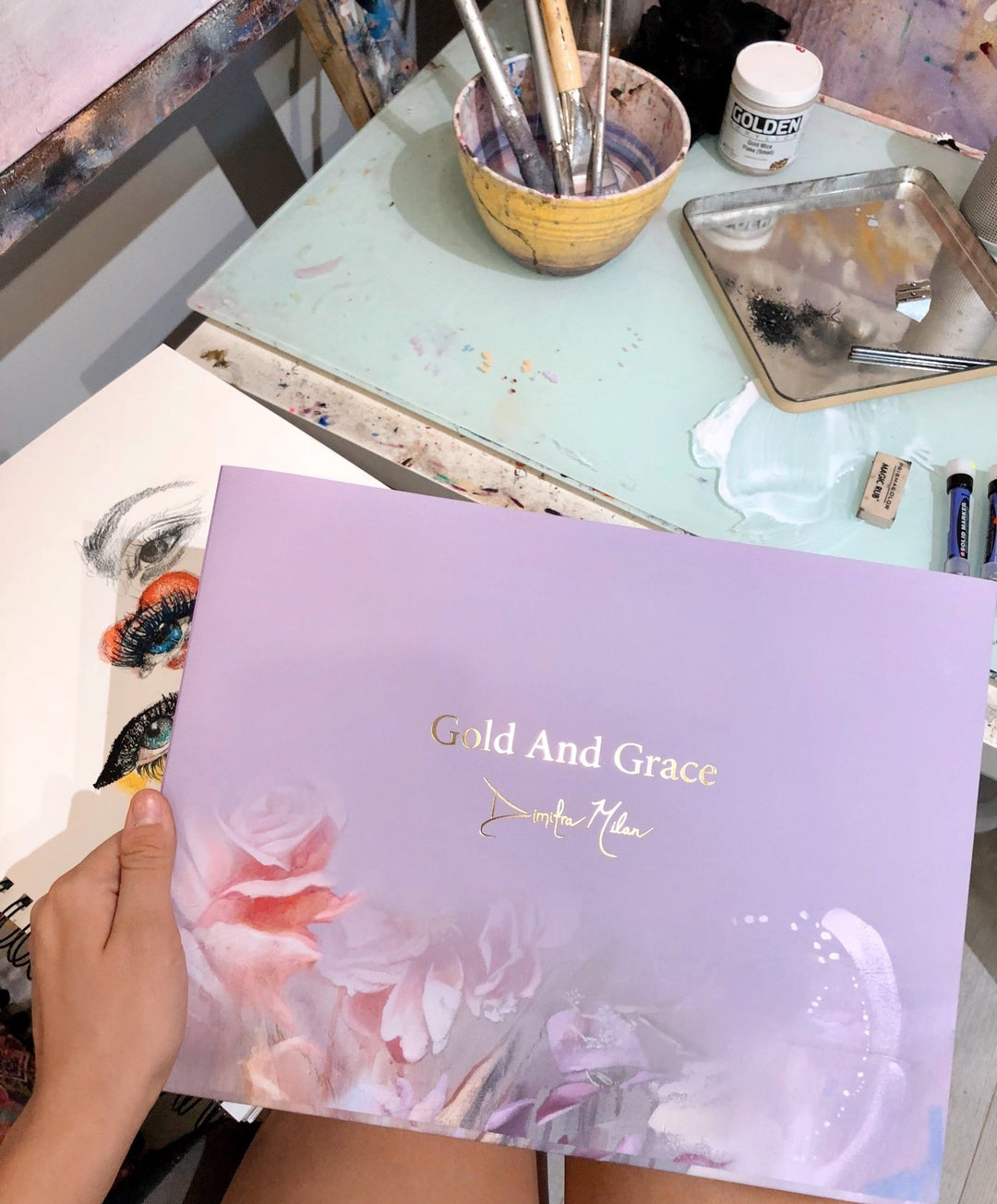 Gold and Grace Book - Dimitra Milan Art