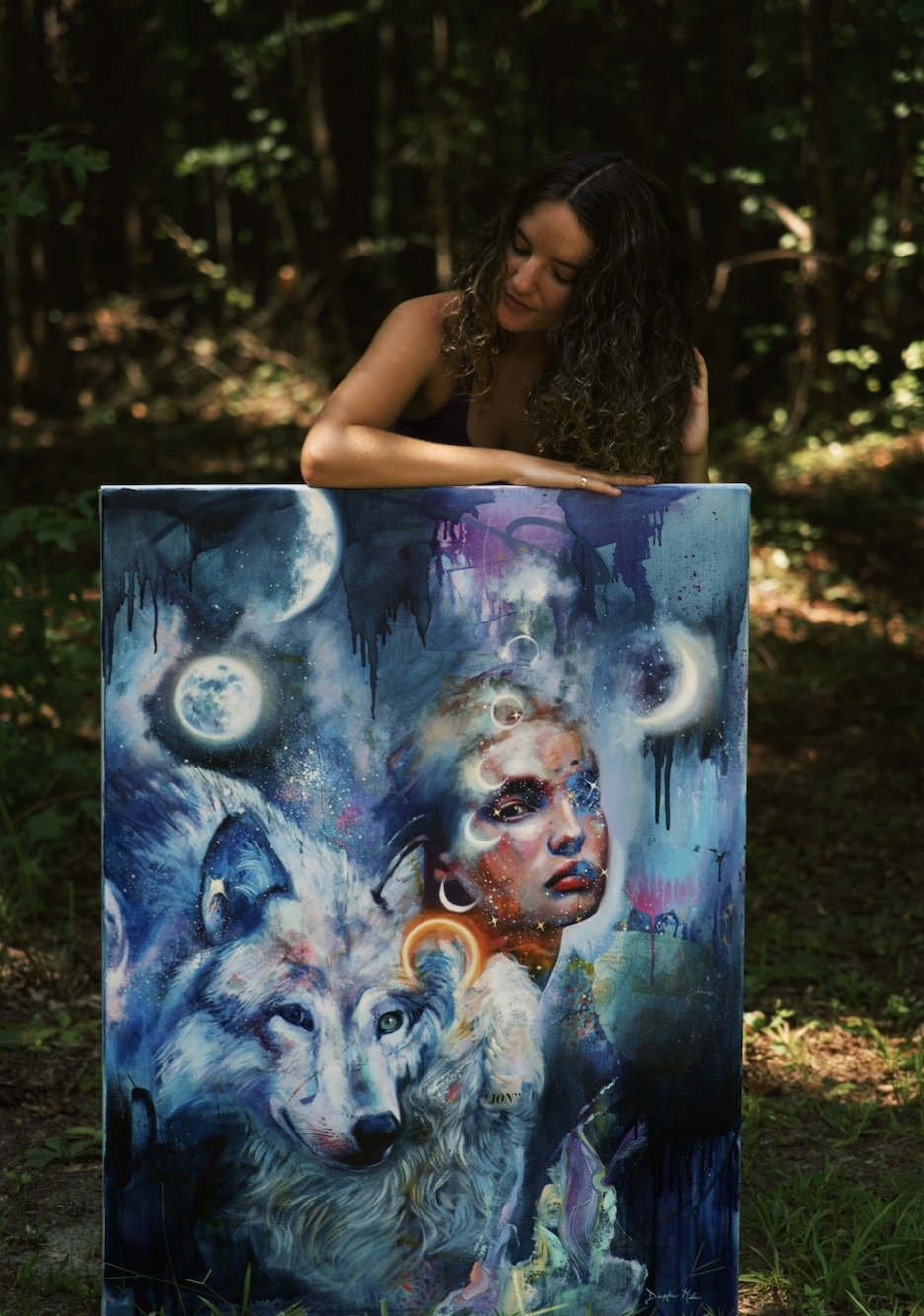 Heaven's Reflection - Dimitra Milan Art