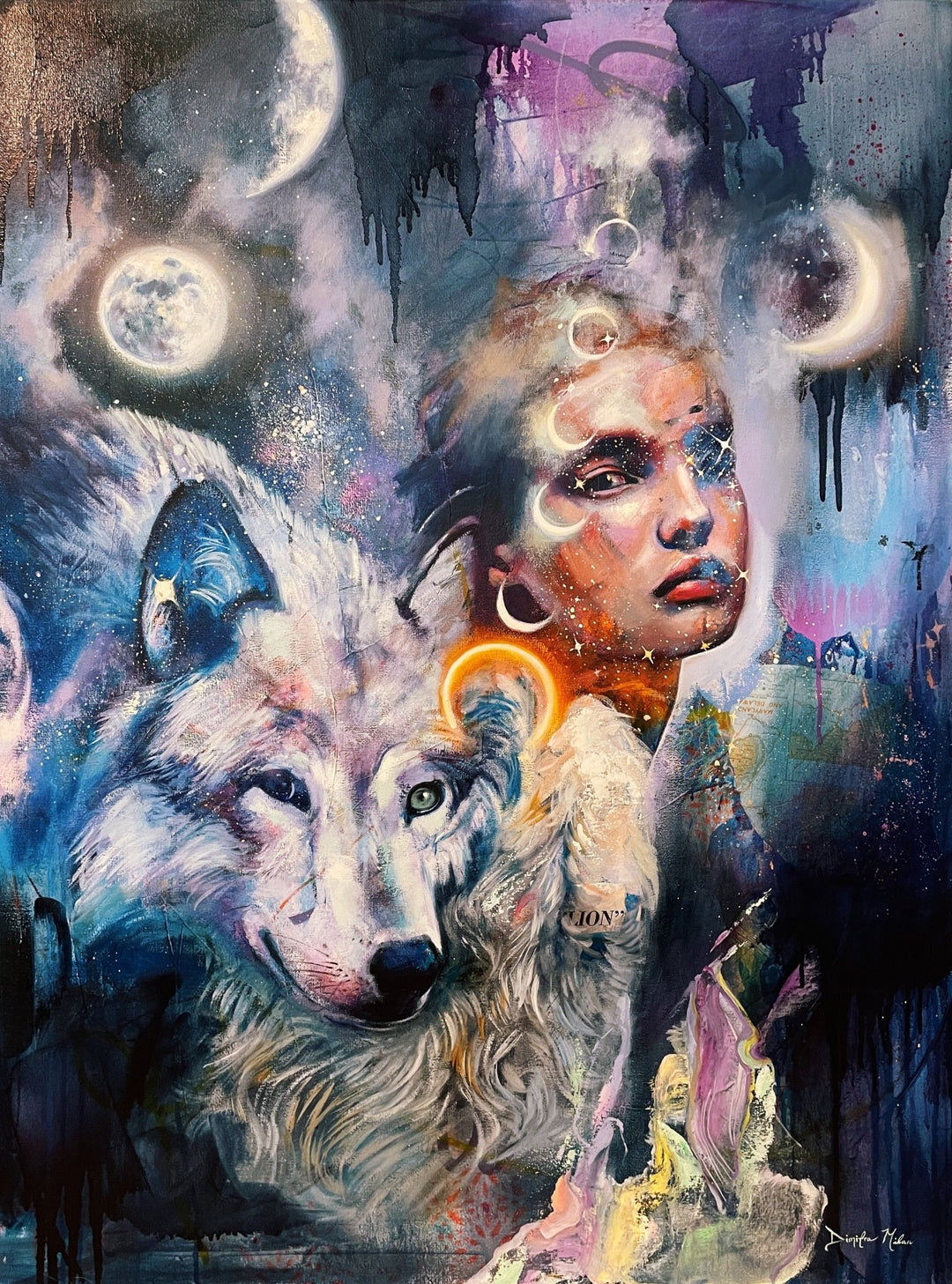 Heaven's Reflection - Dimitra Milan Art