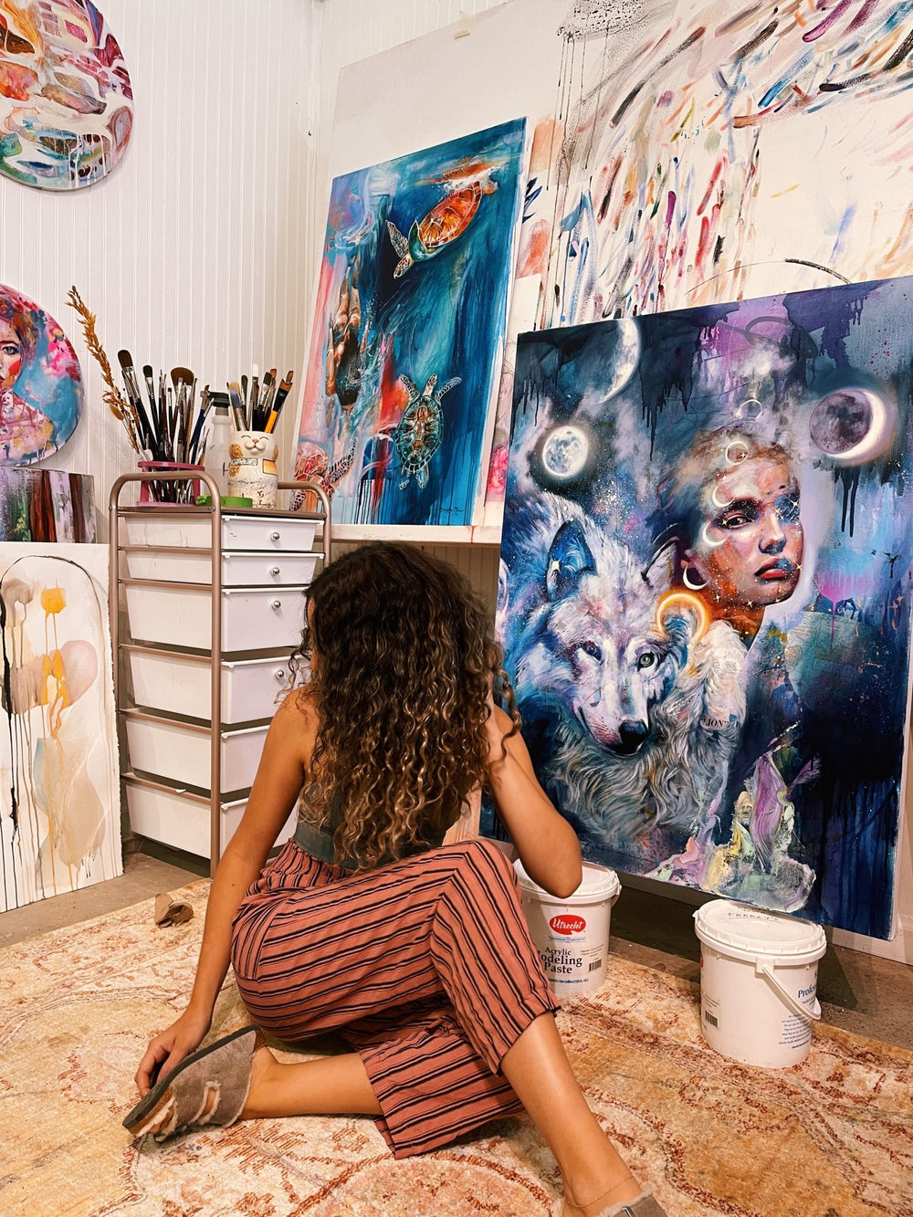 Heaven's Reflection - Dimitra Milan Art