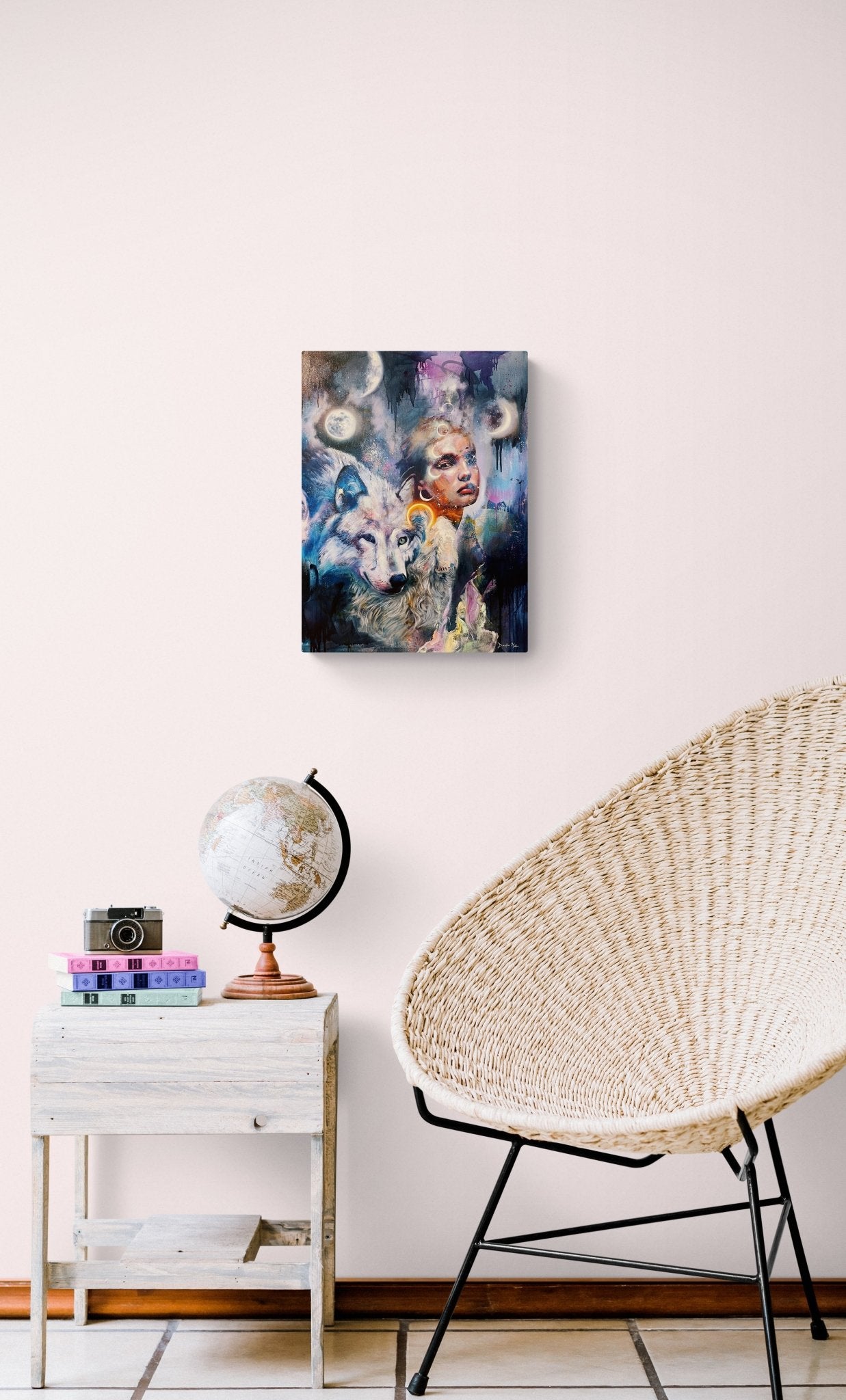 Heaven's Reflection Canvas Print - Dimitra Milan Art