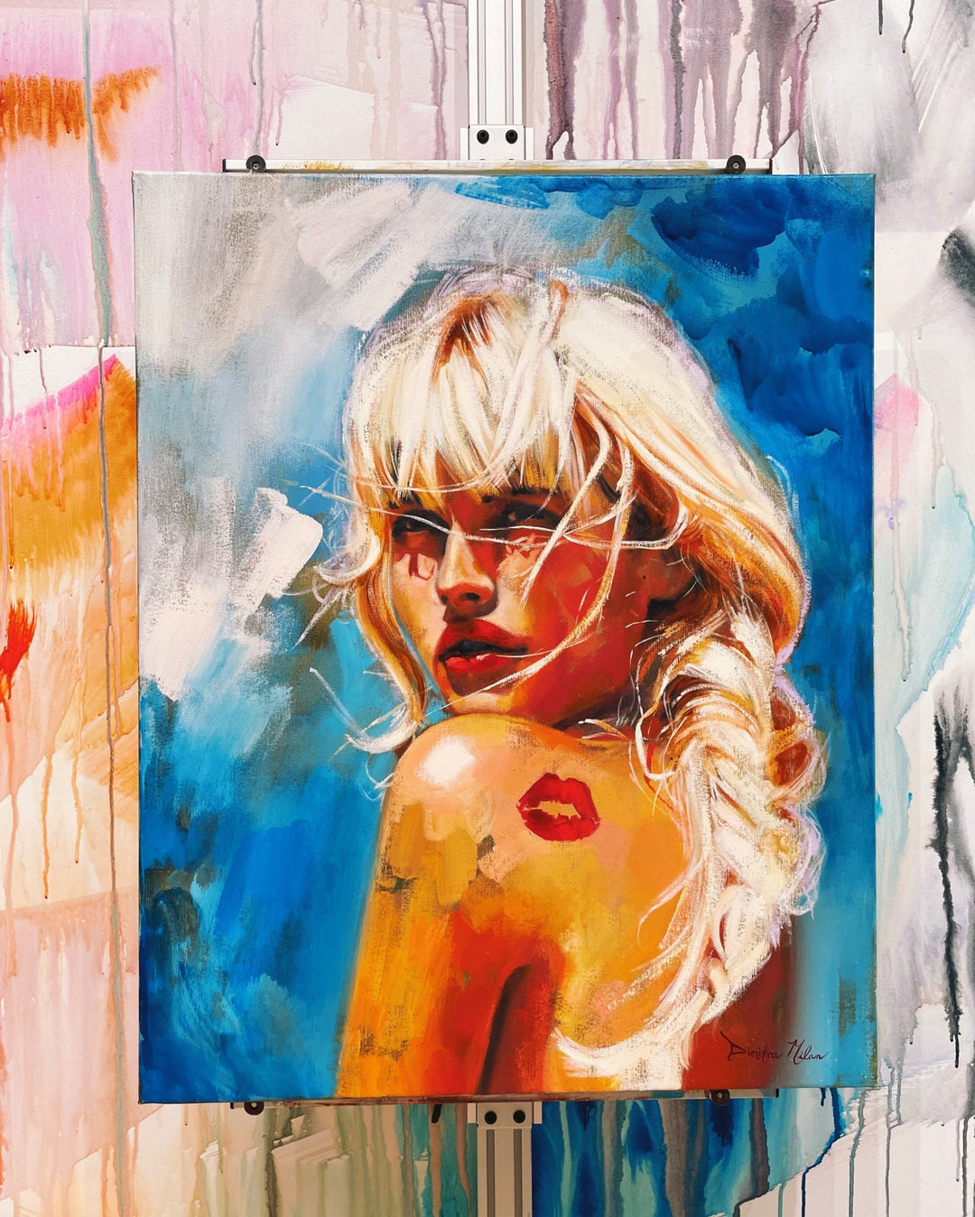 Kiss, Kiss - Dimitra Milan Art