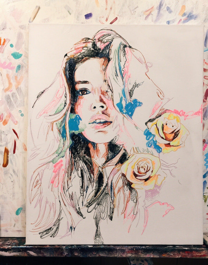 Mystery Dream Paintings - Dimitra Milan Art