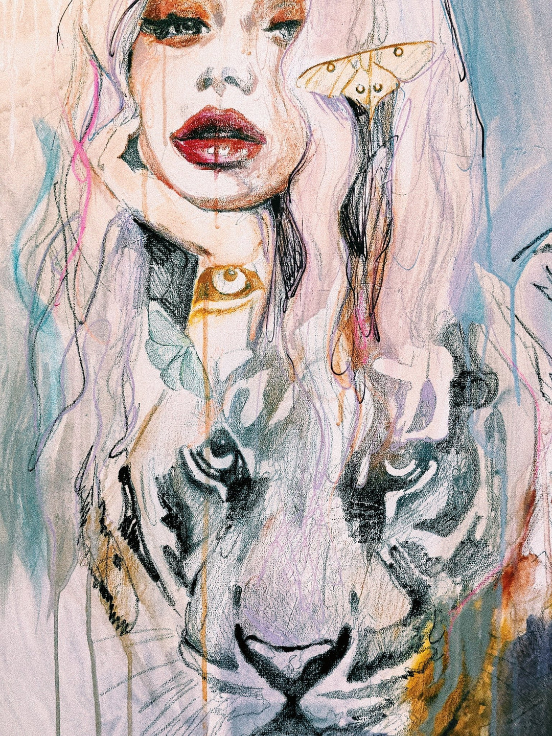 Mystery Dream Paintings - Dimitra Milan Art