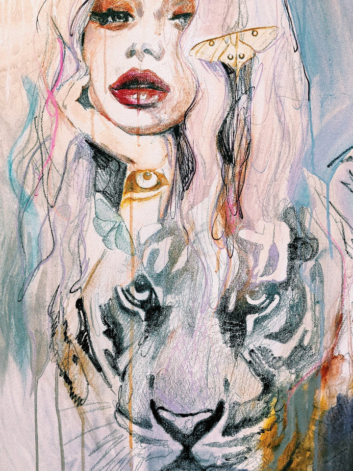 Mystery Dream Paintings - Dimitra Milan Art