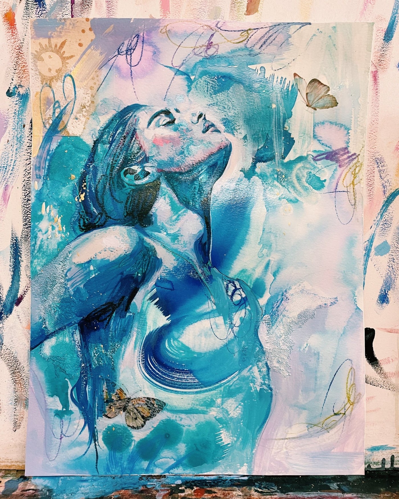 Mystery Dream Paintings - Dimitra Milan Art