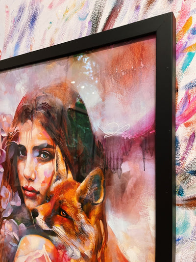 Protege Framed Print - Dimitra Milan Art