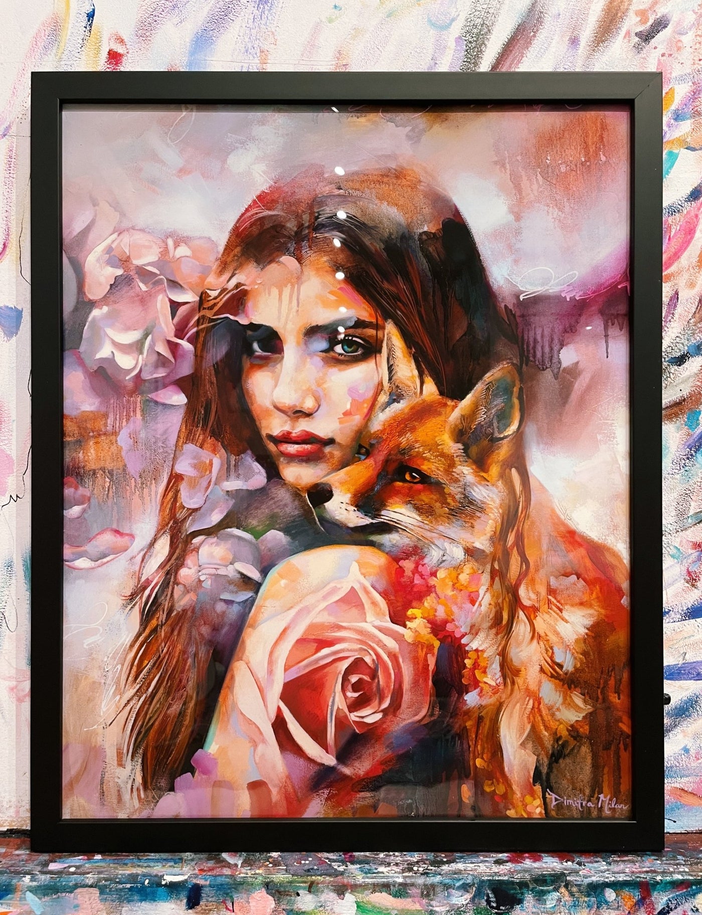 Protege Framed Print - Dimitra Milan Art