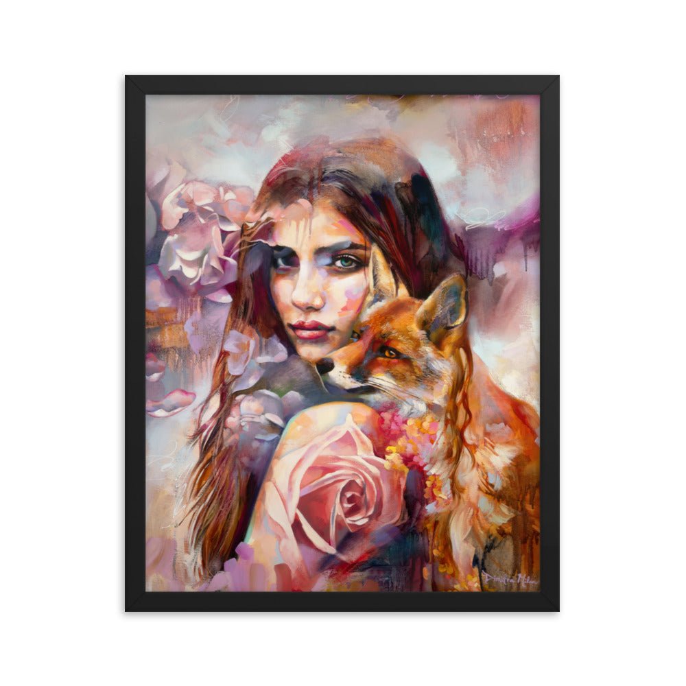 Protege Framed Print - Dimitra Milan Art