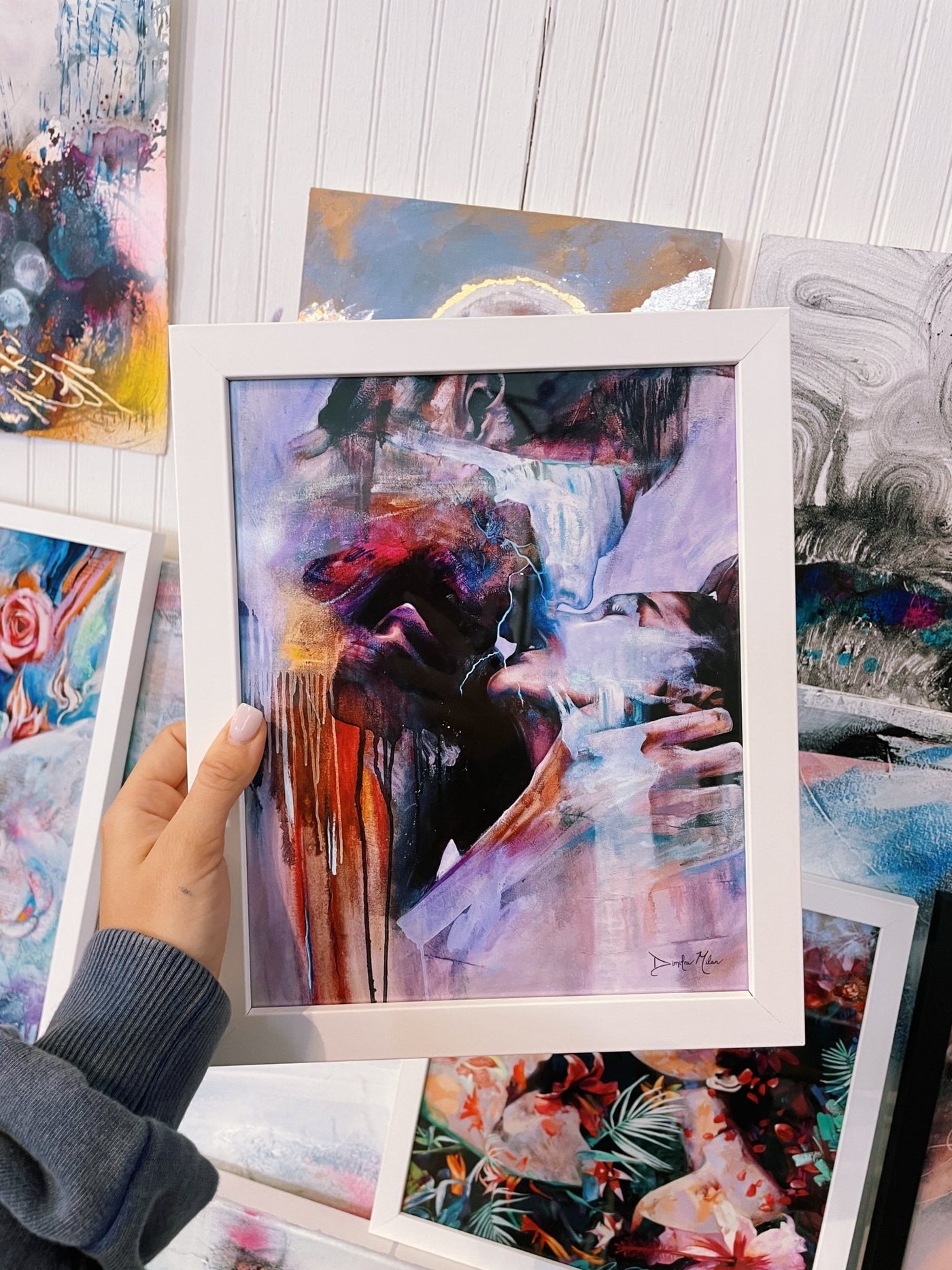 Revelation Framed Print - Dimitra Milan Art